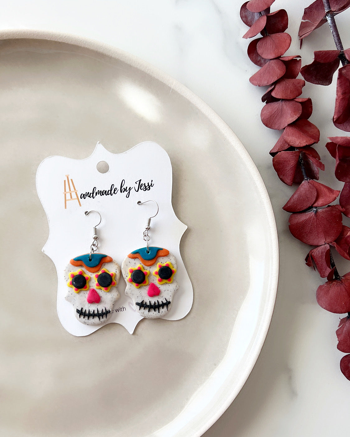 Sugar Skull Dangle